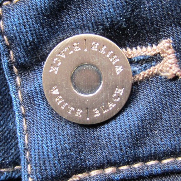 NWT White House Black Market Jeans Bootcut Dark Wash - Picture 8 of 16